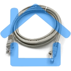 Патч-корд Buro UTP cat5E 2м серый RJ-45 (m)-RJ-45 (m)