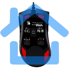 Мышь проводная A4Tech Bloody W90 Pro черный, 16000 dpi, USB, кнопки - 10