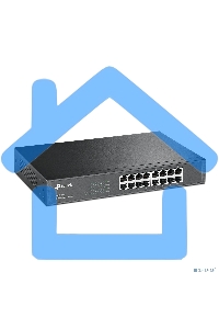 Коммутатор TP-Link SMB TL-SG1016D неуправляемый настольный/19U 16x10/100/1000BASE-T