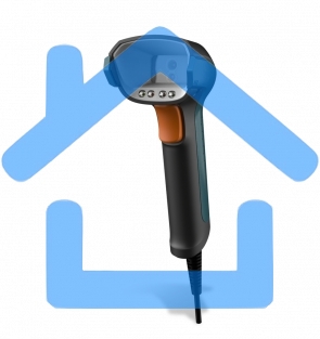Сканер штрих-кода ручной Newland NLS-NVH220-HD 2D Imager + DPM, проводной, USB, RS232, PS/2