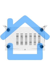 Стабилизатор напряжения настенный/напольный ExeGate Master Turbo AVS-15000M (15000ВА, вход 100-265В, цветной дисплей, выход 220В±8%, КПД 98%, 5 уровней защиты, задержка, усиленный метал.корпус, 1*Schuko+клем.колодка, RTL)