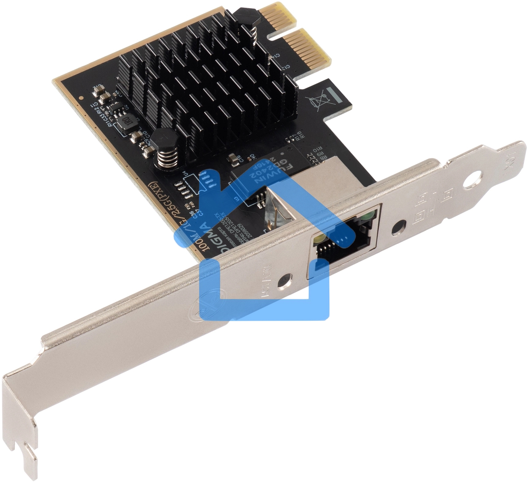 Сетевая карта 2.5G Ethernet Digma DPE12G5-TX PCI Express