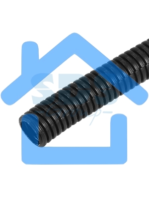 Труба автомобильная гофрированная ПП, Ø11,5 мм, разрезная, бухта 50 м/уп.