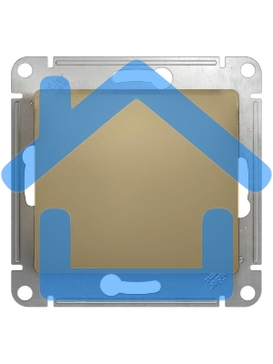 Механизм выключателя 1-кл. СП GLOSSA 10А IP20 10AX титан SchE GSL000411