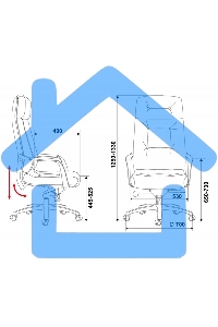 Кресло руководителя Бюрократ _DAO/WHITE белый, кожа, крестовина алюминий