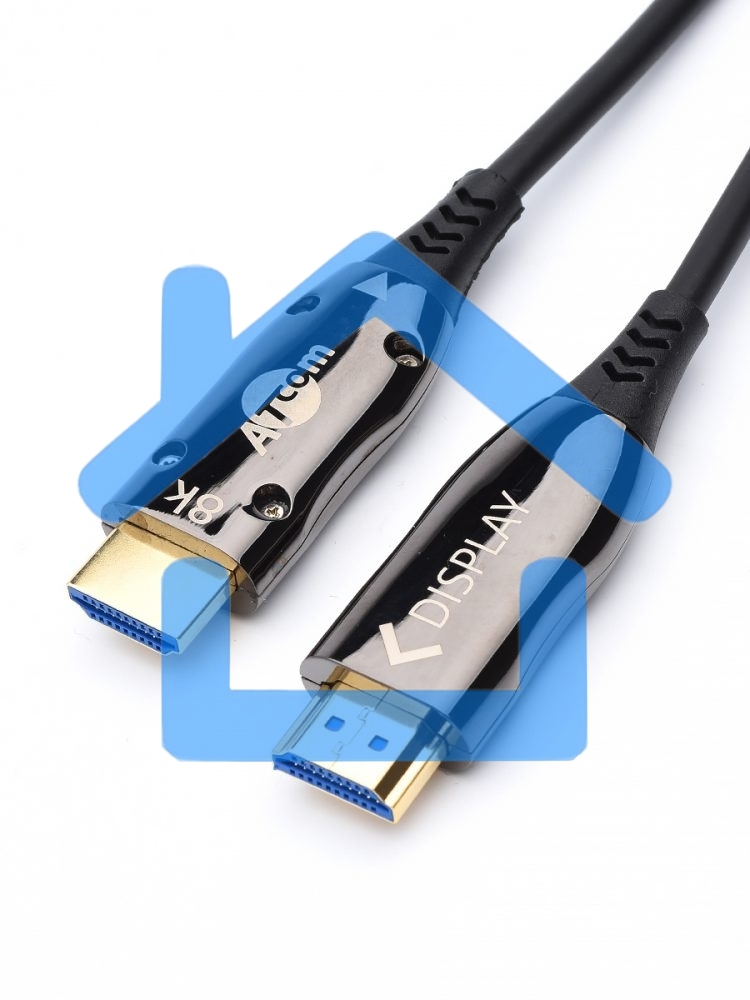 Кабель HDMI 30 м (HIGH speed, Metal gold, Optical) 8K VER 2.1 Кабель HDMI 30 м (HIGH speed, Metal gold, Optical) 8K VER 2.1