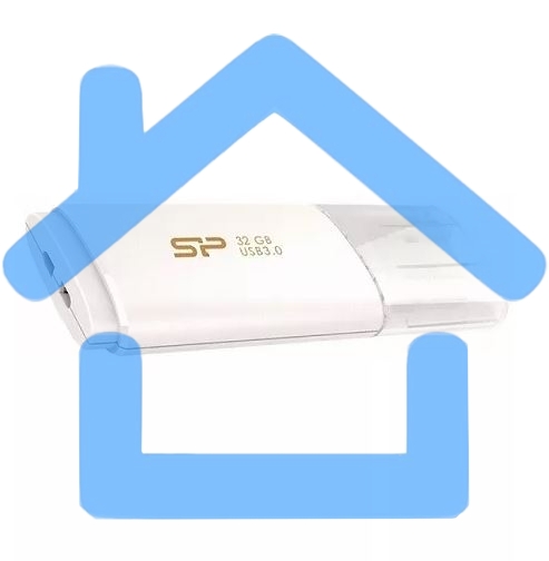Флешка USB R/W R/W Silicon Power USB Drive 32Gb Ultima B06 SP032Gb,UF3B06V1W USB3.0, White