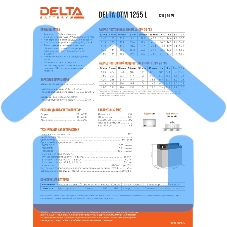 Батарея Delta DTM 1255 L напряжение 12В, емкость 55А·ч (239x132x210мм)