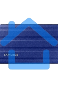 Внешний SSD Samsung T7 Shield, 1TB, USB 3.2 Gen 2 Type-C, R/W 1050/1000, синий