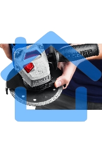 Углошлифовальная машина ЗУБР 125 мм, 1500 Вт, регулировка оборотов, серия Профессионал.