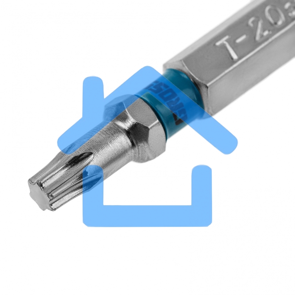 Набор бит TORX 20х50, сталь S2, 10 шт. Gross