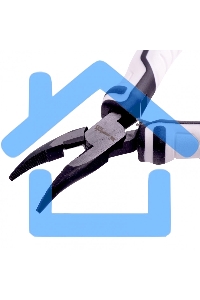 Длинногубцы Matrix Mini, 125 мм изогнутые, авторазжим, PRO