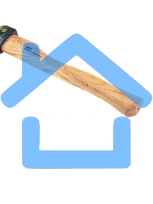 Топор ТП11-06, 600 г, в сборе, кованый, деревянное топорище Сибртех