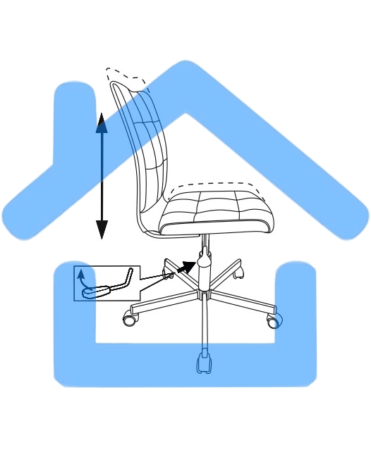 Кресло компьютерное Бюрократ CH-330M/BEIGE бежевый, искусственная кожа, крестовина металл, без подлокотников