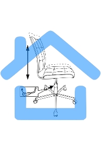 Кресло компьютерное Бюрократ CH-330M/BEIGE бежевый, искусственная кожа, крестовина металл, без подлокотников
