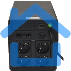 Источник бесперебойного питания Связь Инжиниринг СИПБ1,2БА.6-11/ЛИ 720Вт 1200ВА черный