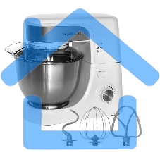 Миксер Galaxy Line GL 2231, белый, планетарный, 700 Вт, 12 скоростей