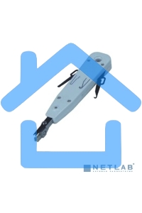 Инструмент ITK для заделки витой пары, тип Krone с крючками серый