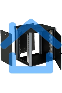 Шкаф коммутационный Sysmatrix (WP 6409.920 ) настенный 9U 600x450мм пер.дв.металл 2 бок.пан. 60кг черный 17кг IP20