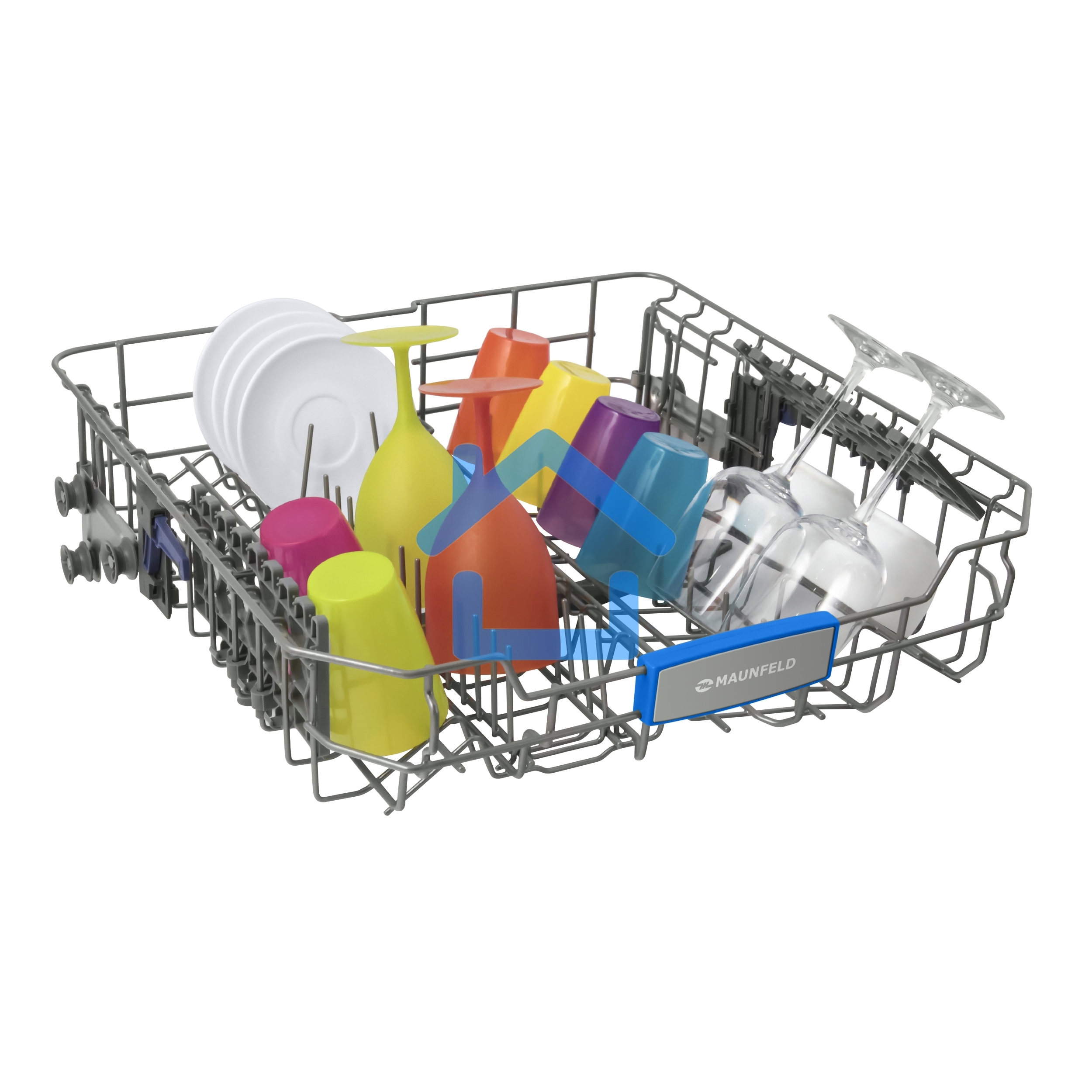 Встраиваемая посудомоечная машина Maunfeld MLP-12IM, черный, 59.8 см, 14 компл., 44 дБ, класс A++