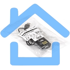 Хаб USB (концентратор) ExeGate EX293976RUS DUB-42 (кабель-адаптер USB2.0 --> 4xUSB2.0, Plug&Play, черный)