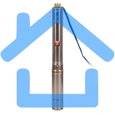 Скважинный насос DWC-4-80, центробежный, диаметр 4