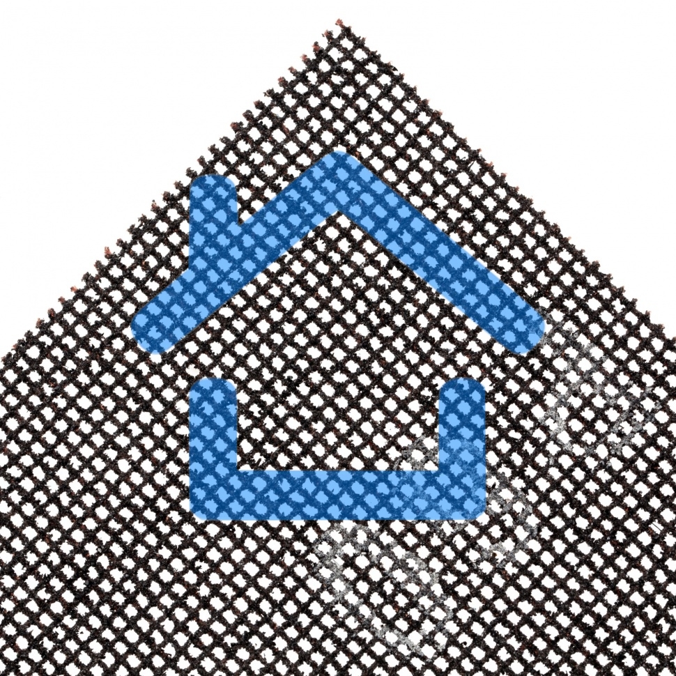 Сетка абразивная, P 60, 106 х 280 мм, 25 шт. Matrix