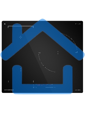 Индукционная варочная панель Maunfeld CVI593SBBK Inverter черный
