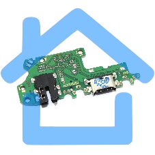 Нижняя плата (шлейф) с разъемом зарядки и микрофоном для Huawei Honor X8