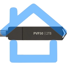 Внешний SSD Patriot Viper, 2TB, USB 3.2 Gen 2 Type-A/Type-C, R/W 1000/1000, черный