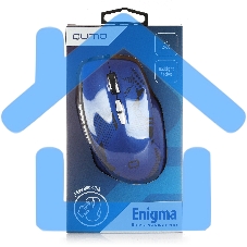 Мышь проводная Qumo Office Enigma M59 синий, 2400 dpi, USB, кнопки - 7