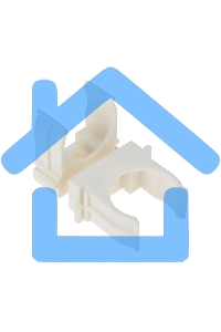 Крепеж-клипса для монтажного пистолета Ø 25 мм, белая (50 шт/уп) Rexant