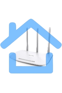 Маршрутизатор беспроводной TP-Link TL-WR845N N300 10/100BASE-TX белый