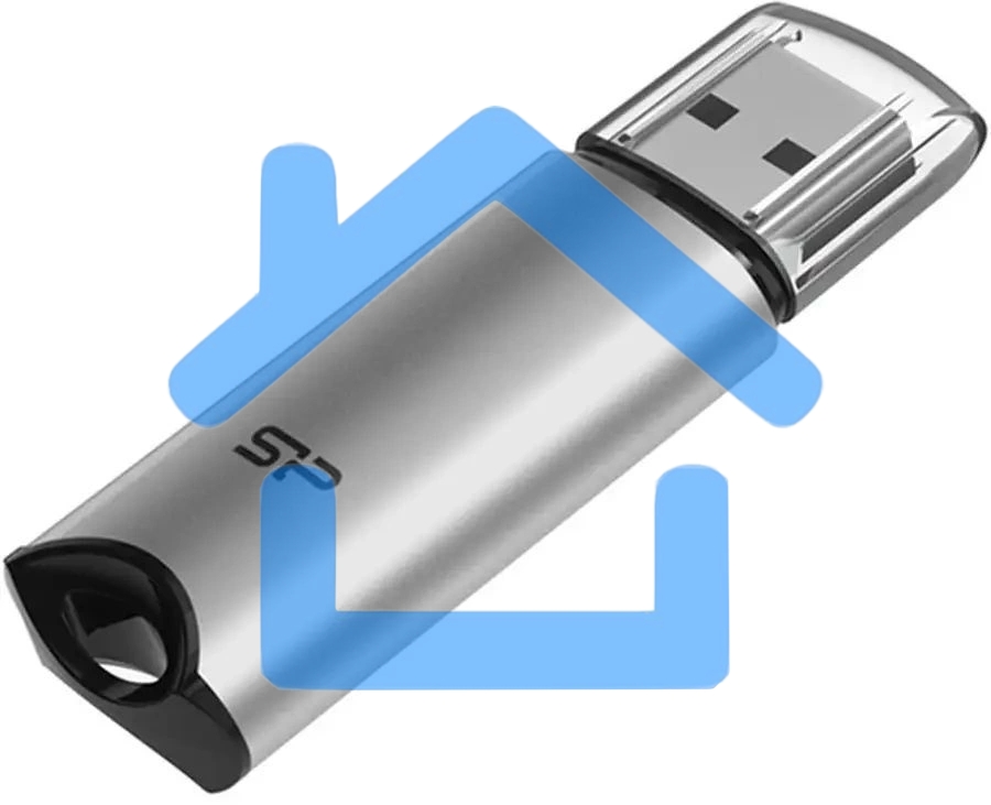 Флешка USB R/W Silicon Power 16Gb Marvel M02 SP016GbUF3M02V1S USB3.0 серебристый
