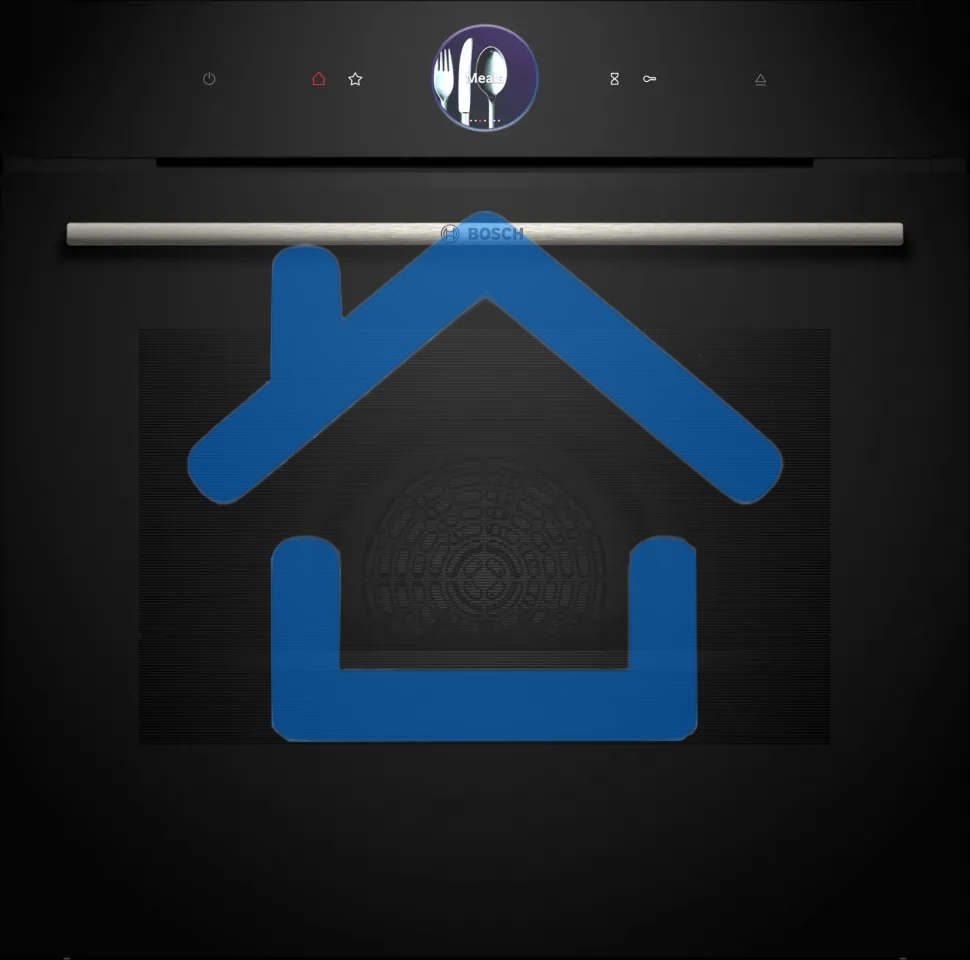 Духовой шкаф Bosch HSG7361B1 Home Connect!! Serie 8, черный, 21 режим + комбинированные режимы, функция приготовление на пару 100%, 4-слойное остекление, 3 цветных текстовых TFT-дисплея 2,5