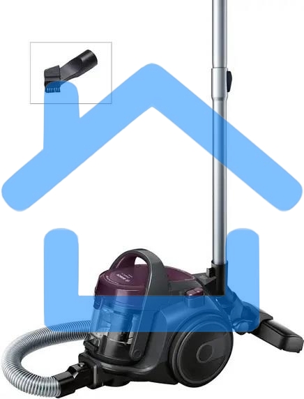 Пылесос Bosch BGC05AAA1, 350/700 Вт, уборка сухая, пылесборник контейнер 1.5 л