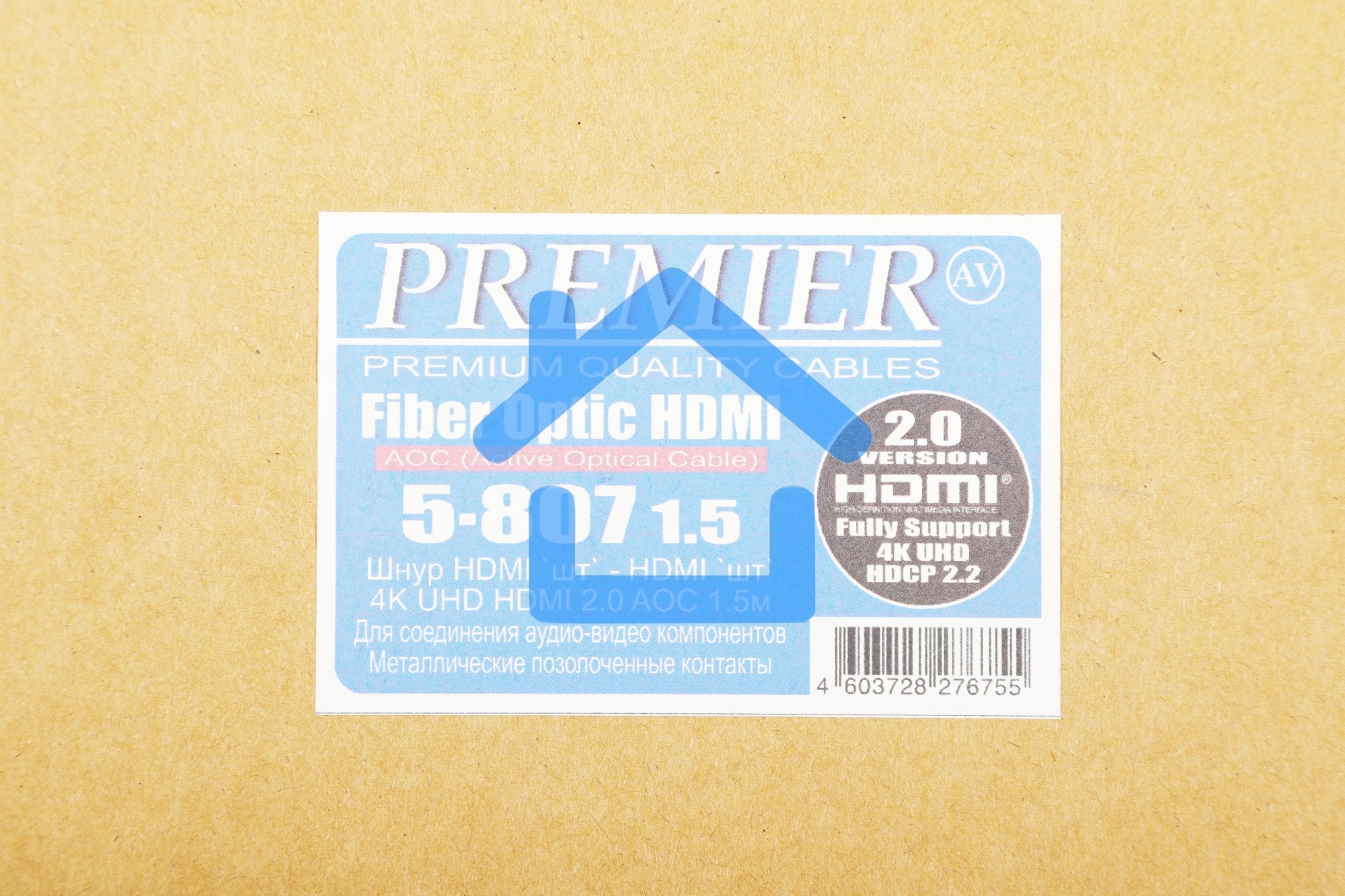 Кабель соединительный аудио-видео Premier 5-807 HDMI (m)/HDMI (m) 1.5м. черный (5-807 1.5)