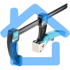 Струбцина реечная быстрозажимная GROSS 20719 8/200ммметаллич корпус, рычажный храповый механизм