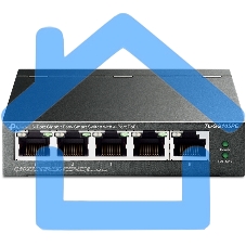 Коммутатор TP-Link 5-Port Gigabit Easy Smart Switch with 4-Port PoE+
