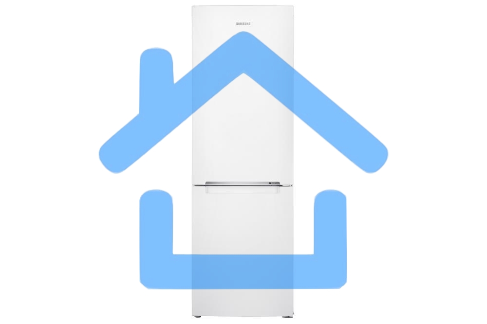 Холодильник Samsung RB30A30N0WW/WT белый двухкамерный инвертер 213/98 л морозилка снизу