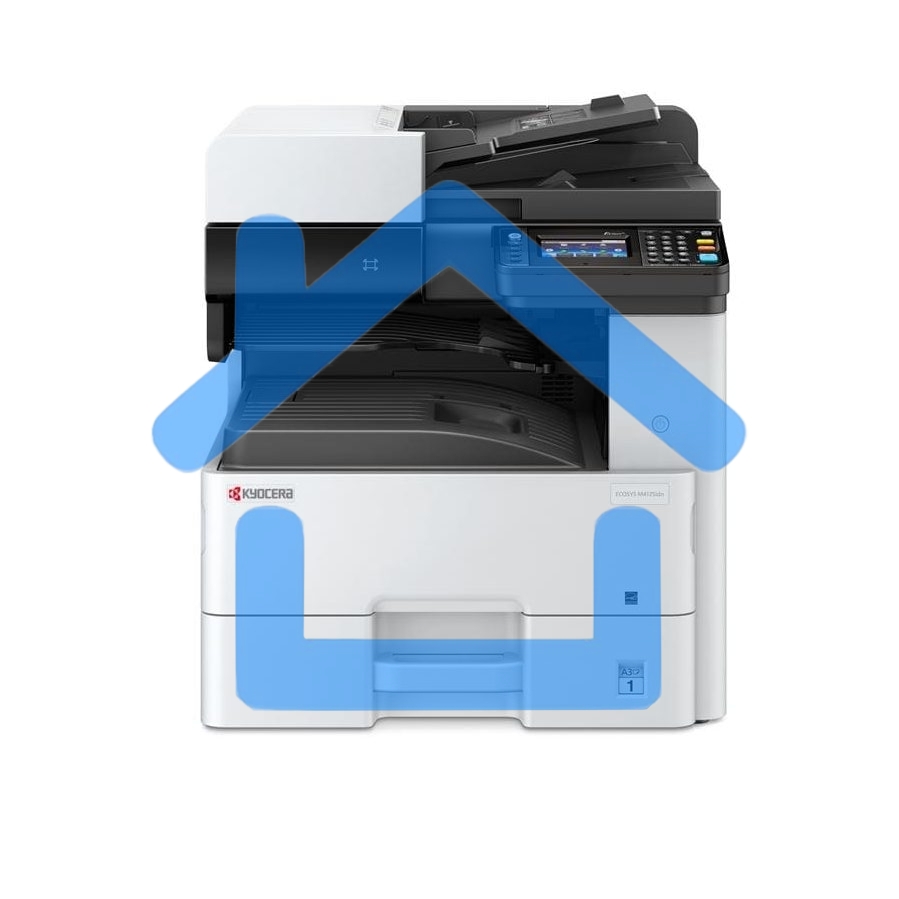 МФУ лазерное Kyocera Ecosys M4125idn (1102P23NL0), A3, ч/б, печ. до 25 стр/мин. (А4) до 12 стр/мин. (А3), скан. до 50 стр/мин., 1200 x 1200 dpi (печать) 600x600dpi (скан.), USB, RJ-45, NFC, Air Print, Mopria