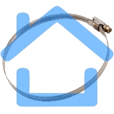 Хомуты СИБРТЕХ нержав, сталь, стандартное болтовое крепление 90-110мм 25шт/уп,ширина 9мм 47588