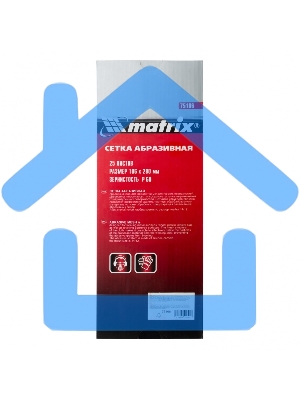Сетка абразивная Matrix, P 60, 106 х 280 мм, 25 шт.