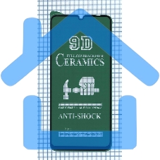 Керамическая пленка (стекло) для Huawei Honor X7 черный