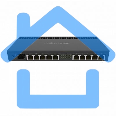 Маршрутизатор 1000M 10PORT 1SFP+ RB4011IGS+RM MIKROTIK
