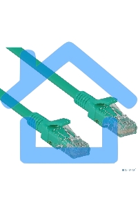 Коммутационный шнур ExeGate EX258672RUS Патч-корд UTP кат. 5e, 1м ExeGate зеленый