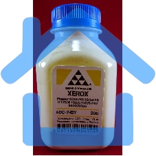 Тонер XEROX Phaser 6000/6010/6015/6125/6128/6130/6140/6500/6505 Yellow, (фл.30г.) AQC фас. России