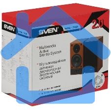 Акустическая система Sven SPS-702 2.0 черный 40Вт