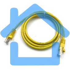 Патч-корд Buro UTP cat5E 1.5м желтый RJ-45 (m)-RJ-45 (m)