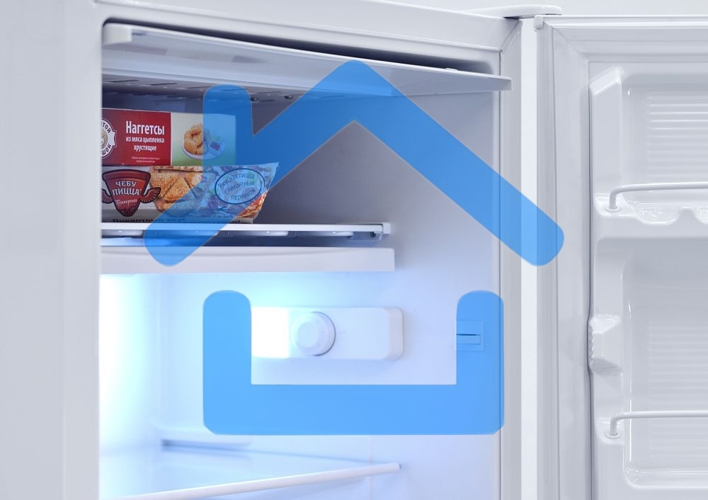 Холодильник Nordfrost NR 403 W белый однокамерный 100/11 л морозилка сверху